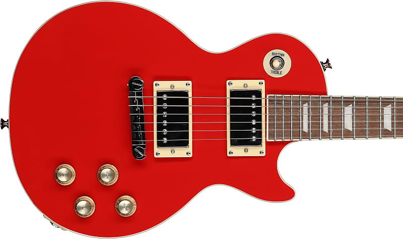 цена Электрогитара Epiphone Power Player Les Paul Lava Red Power Player Les Paul Electric Guitar Lava Red