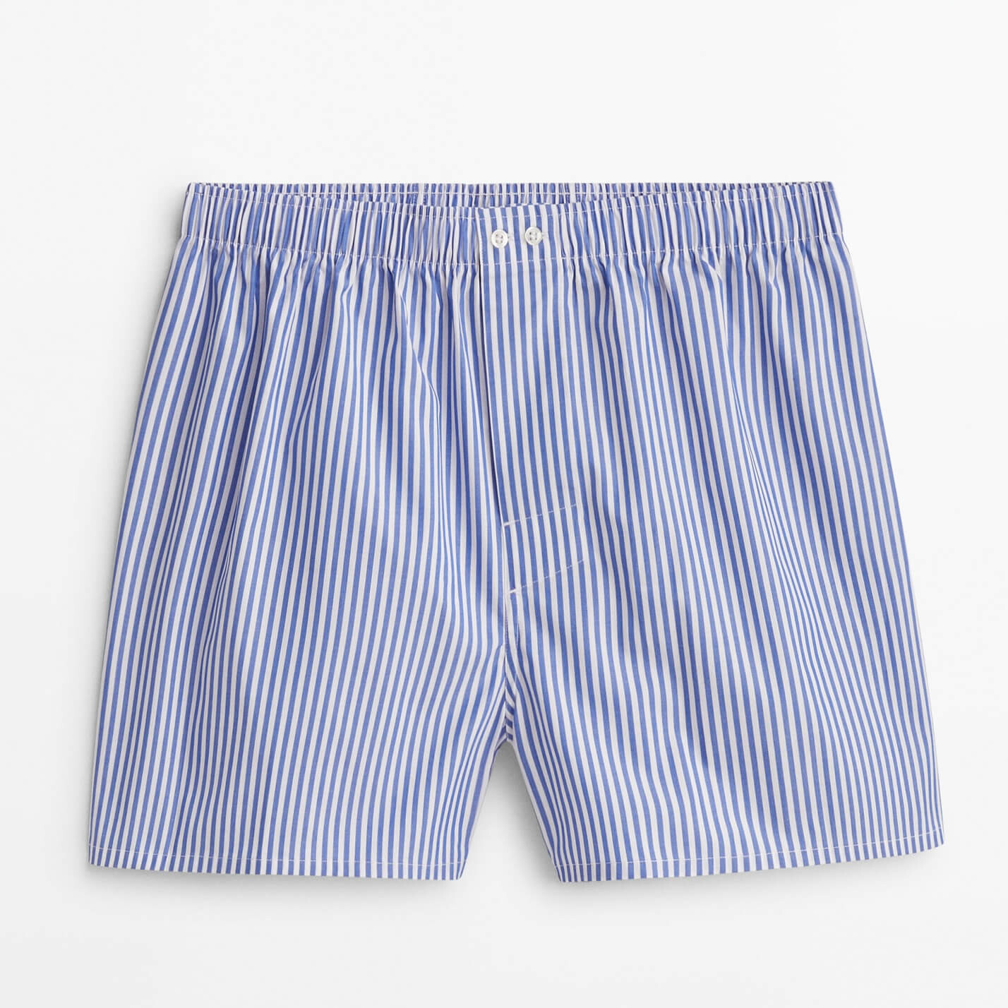 

Трусы-боксеры Massimo Dutti Striped Poplin, темно-синий/белый