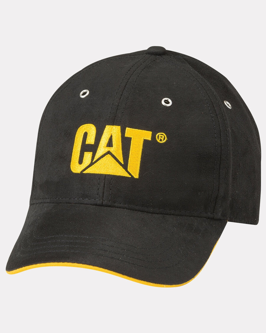 

Мужская кепка из микрозамши CAT, черный