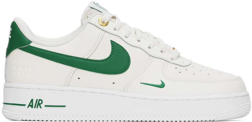 

Кроссовки Nike Air Force 07 Nike, бело-зеленый