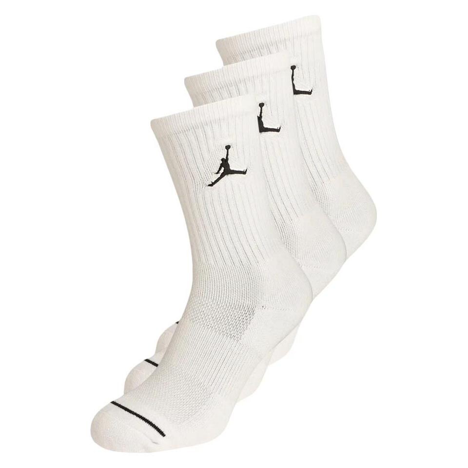 

Комплект спортивных носков Nike Air Jordan Jumpman Crew, 3 пары, белый