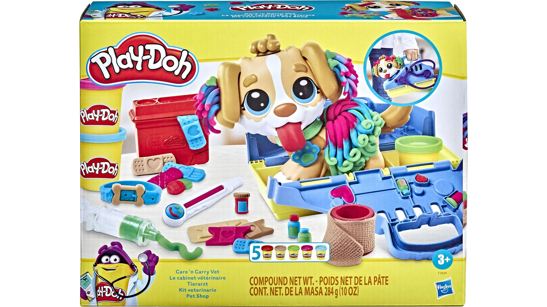 Hasbro Playdoh Ветеринар hasbro playdoh korbi корзинка для пикника