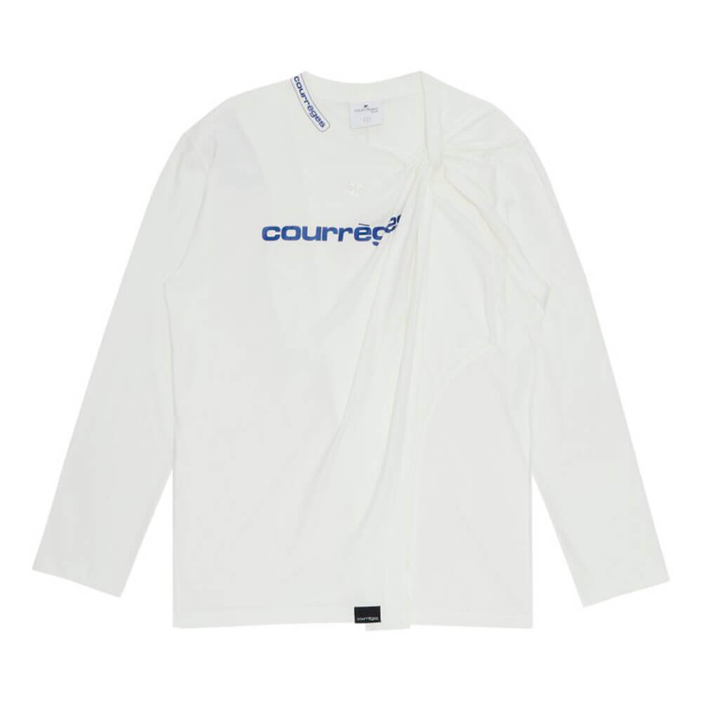 

Джемпер Courreges Single Twist Shell Body, белый