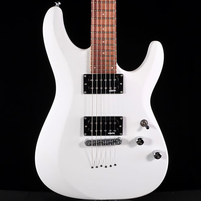

Schecter C-6 Deluxe - Сатиновый белый