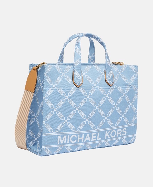 

Сумка-тоут Michael Michael Kors, светло-синий