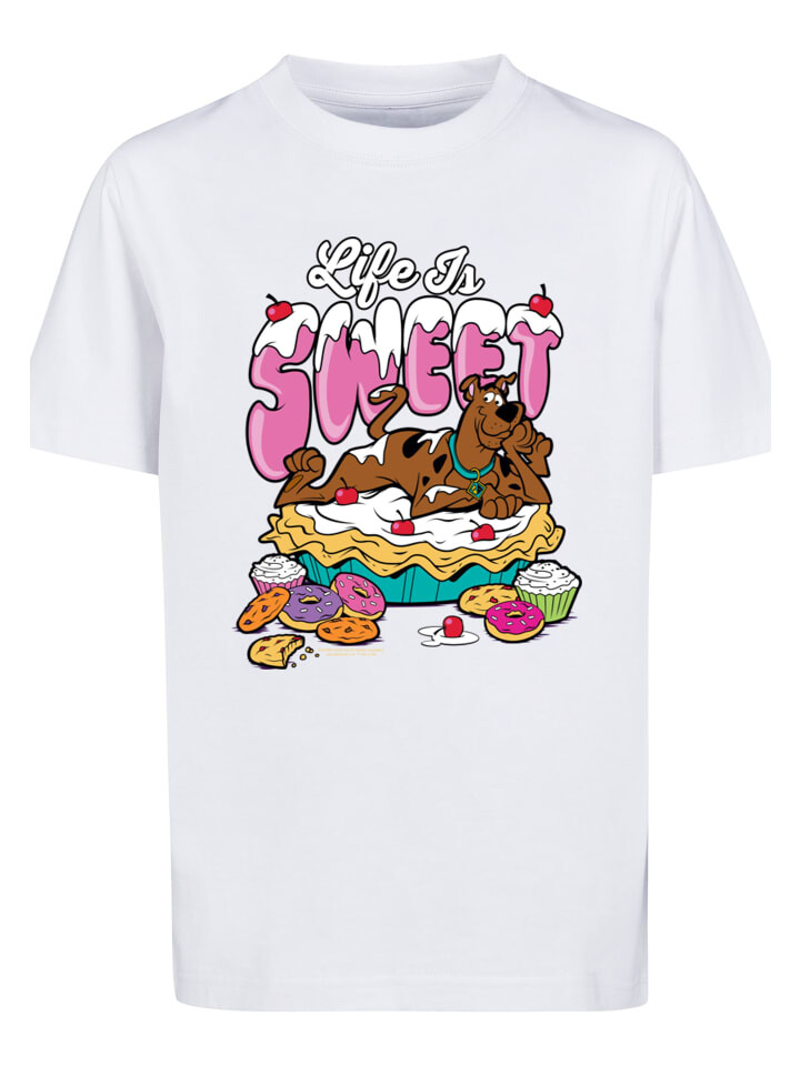 

Футболка F4NT4STIC Scooby Doo Life Is Sweet, белый