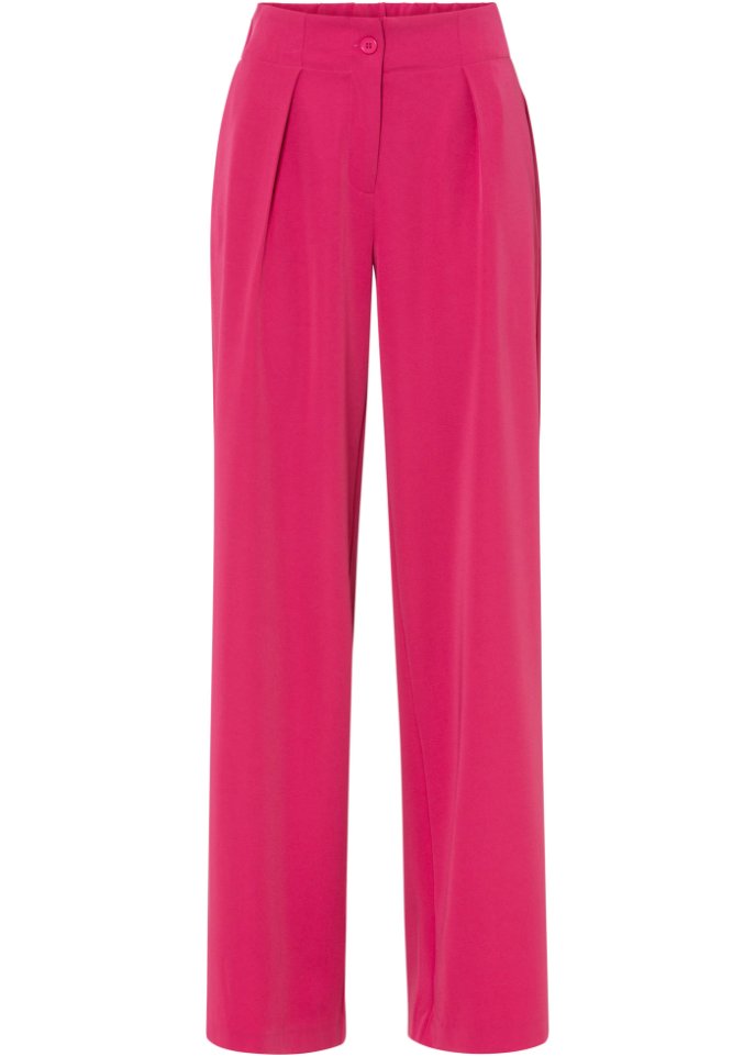 Широкие брюки Bodyflirt, розовый широкие брюки bodyflirt зеленый