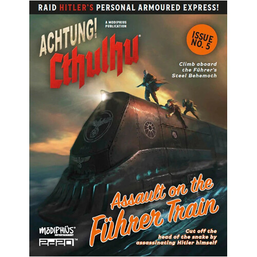

Книга Achtung! Cthulhu 2D20 Rpg: Assault On The Furher Train Modiphius