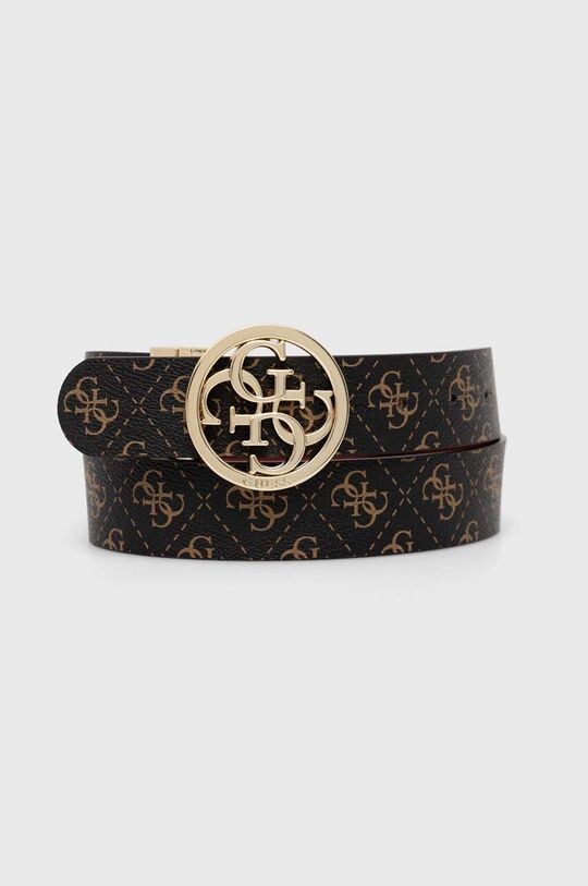 

Двусторонний ремень Guess, коричневый