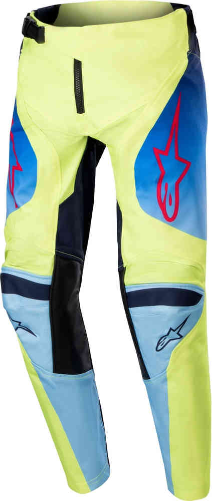 Молодежные брюки для мотокросса Racer Hoen Alpinestars, желтый/синий