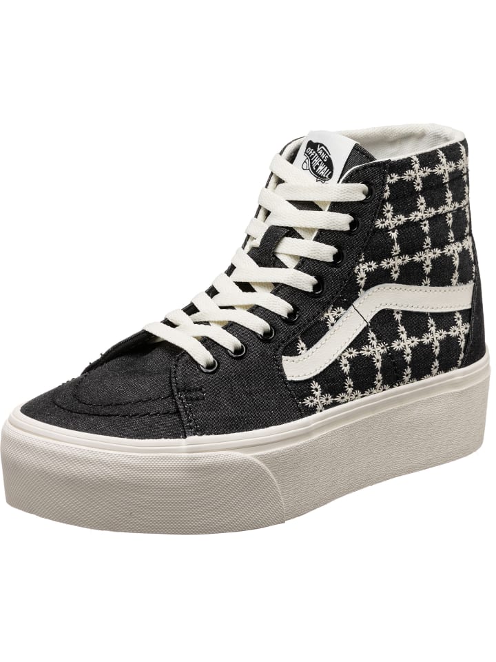 

Кроссовки на шнуровке Vans, цвет mix black