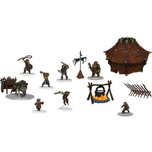 

Фигурки Adventure In A Box – Goblin Camp: D&D Icons Of The Realms Miniatures