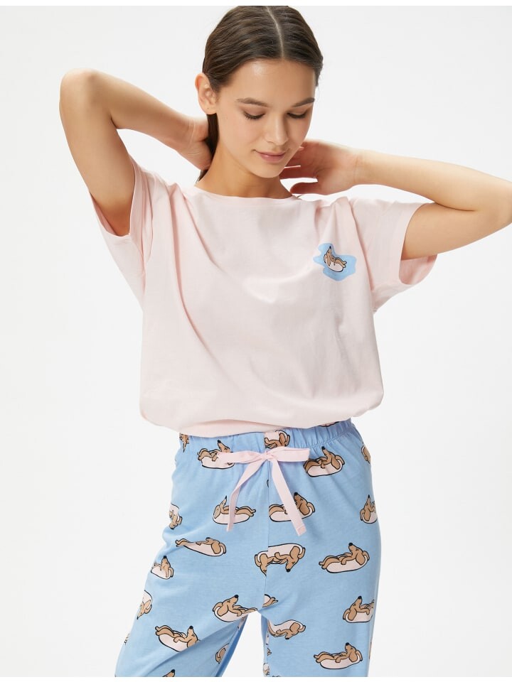 

Пижама KOTON 2tlg Outfit, синий