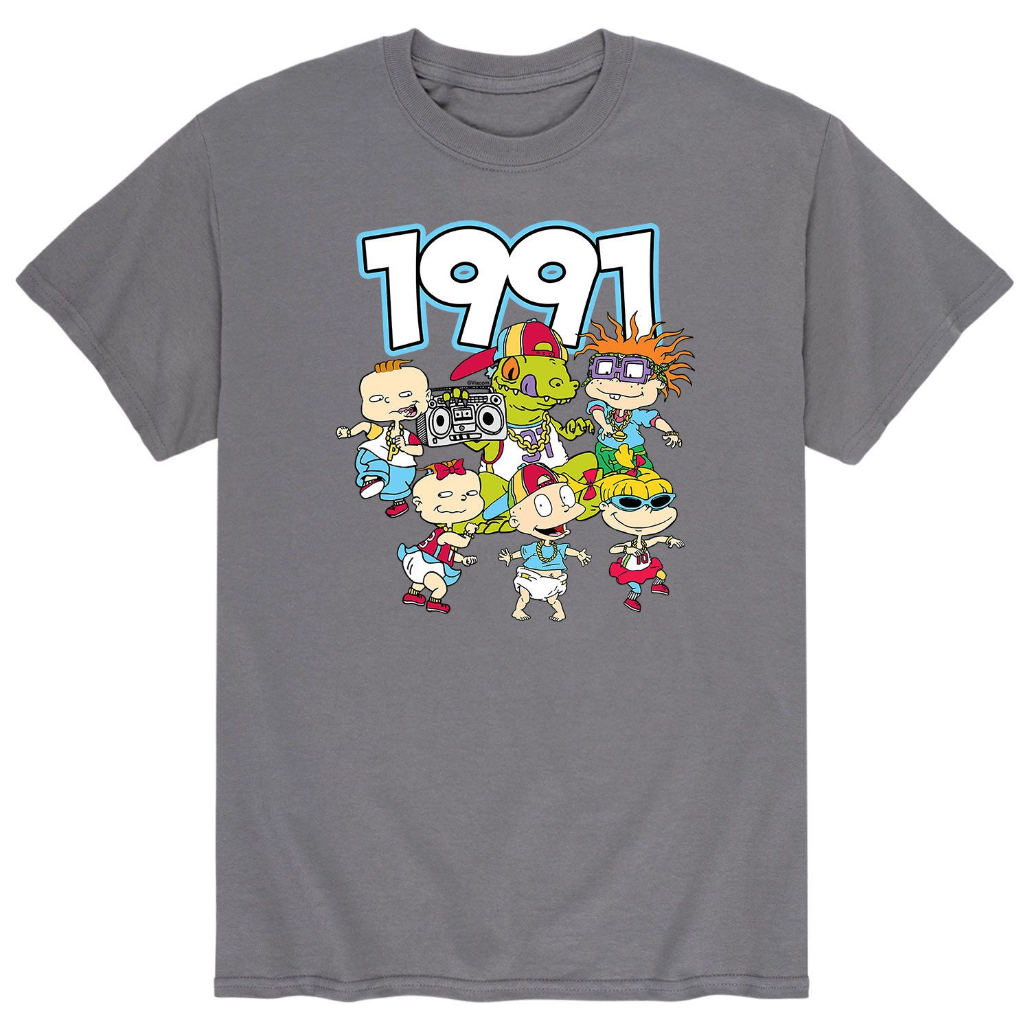 Мужская футболка Rugrats 90-х годов Rugrats Back Licensed Character