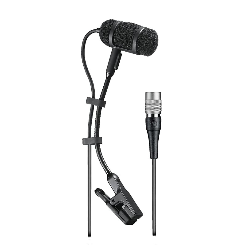 

Конденсаторный микрофон Audio-Technica PRO35c-W Clip-On Instrument Condenser Microphone