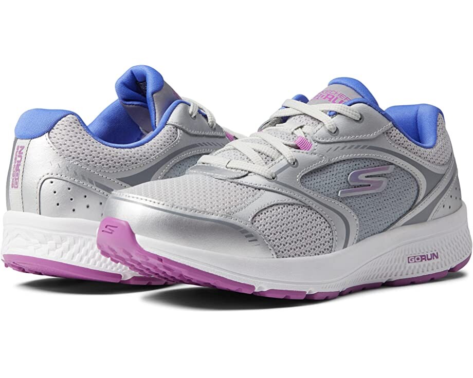 

Кроссовки Go Run Consistent - Chandra SKECHERS, серебряный