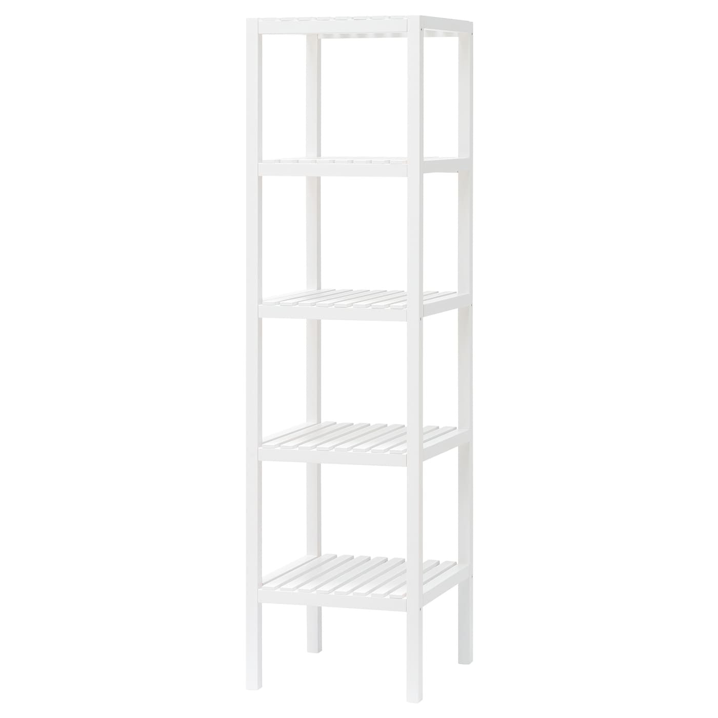 Стеллаж Ikea Muskan, 37x140 см, белый