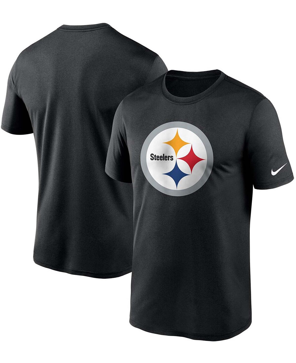 

Мужская футболка pittsburgh steelers logo essential legend performance Nike, черный