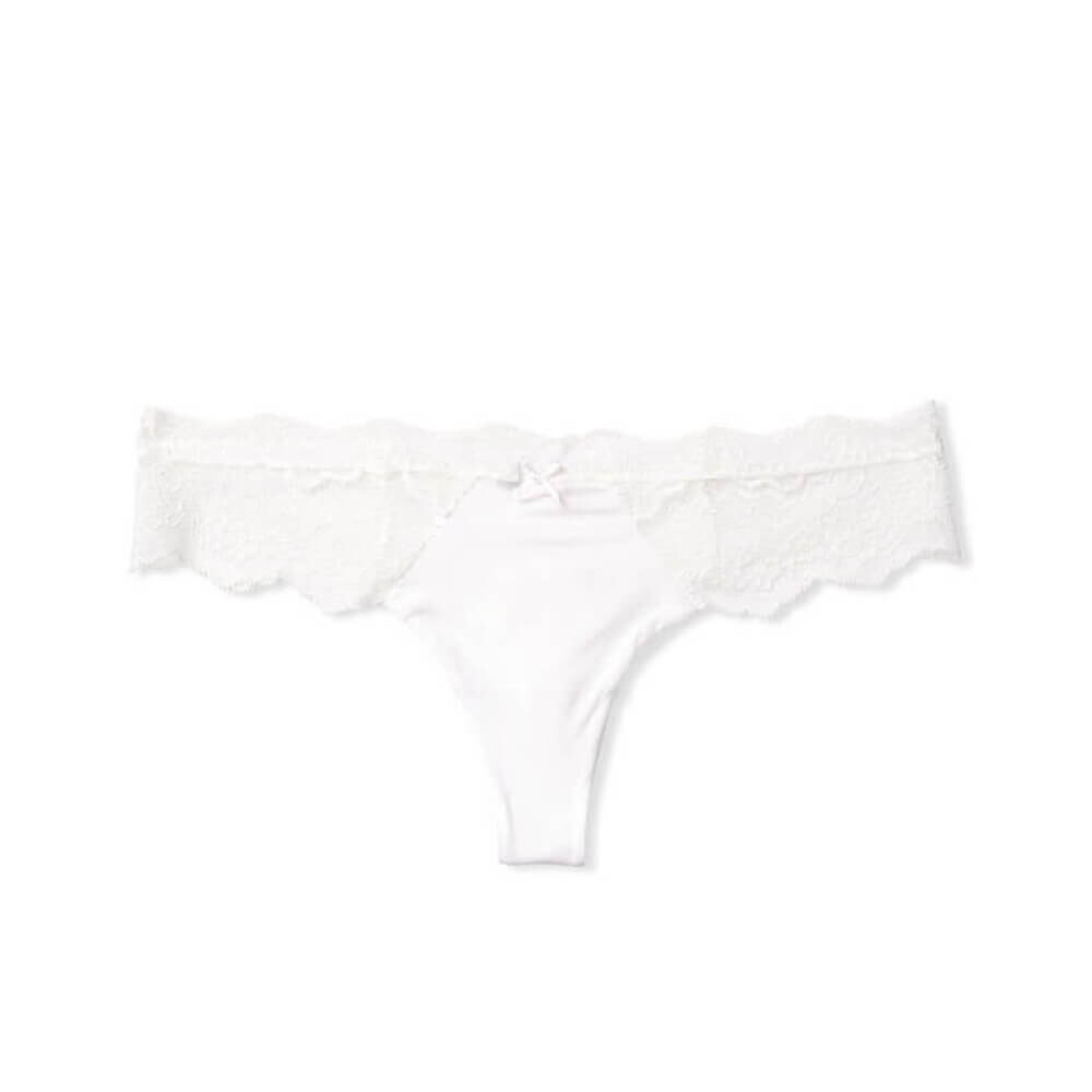 

Стринги Victoria`s Secret Lace Thong, белый