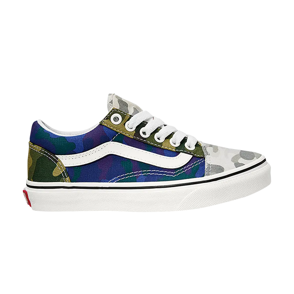 

Ботинки Old Skool Kids Vans, мультиколор