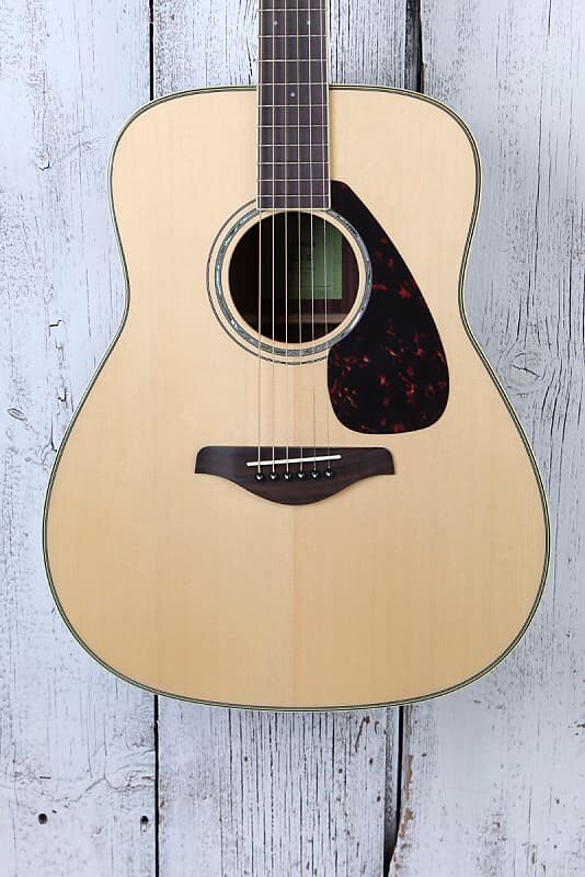 

Корпус акустической гитары Yamaha FG830 Dreadnought Верхняя дека из массива ели Натуральная отделка