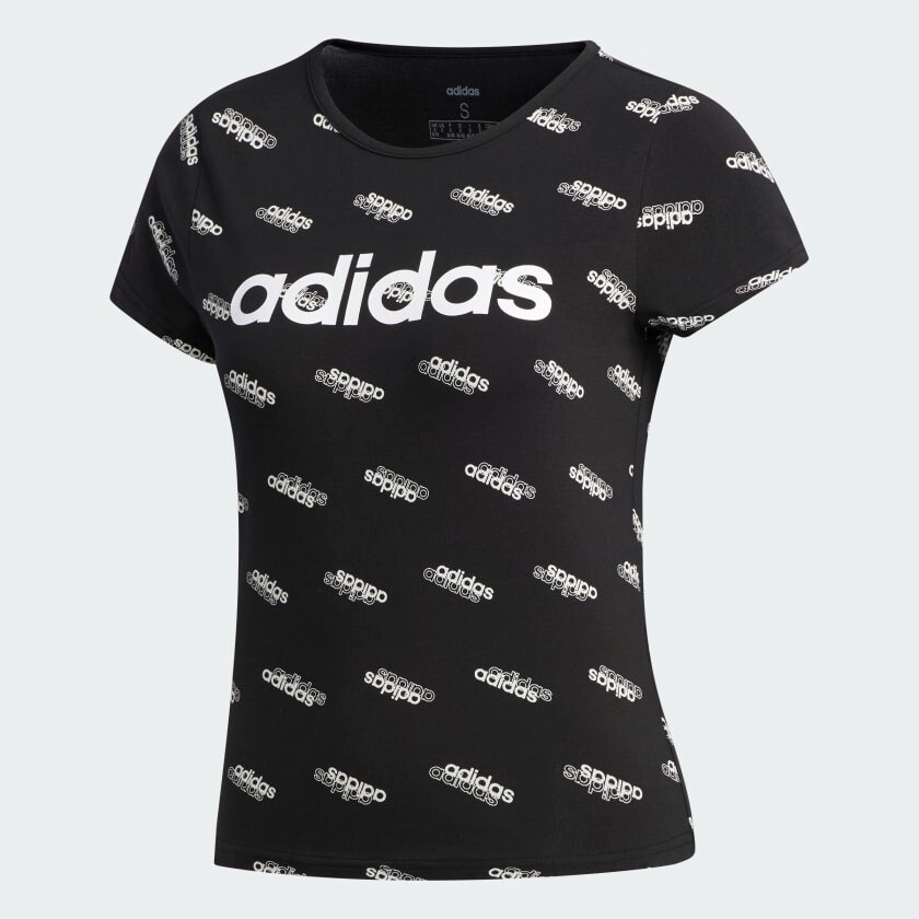 

Футболка Adidas Sportswear Favorites, черный/белый