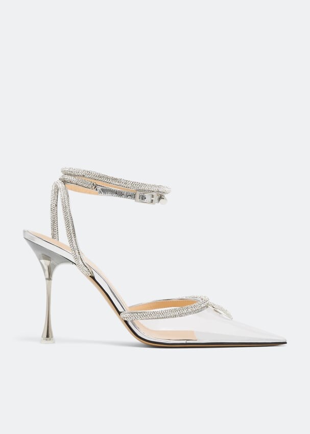 

Туфли MACH AND MACH Crystal heart pumps, нейтральный