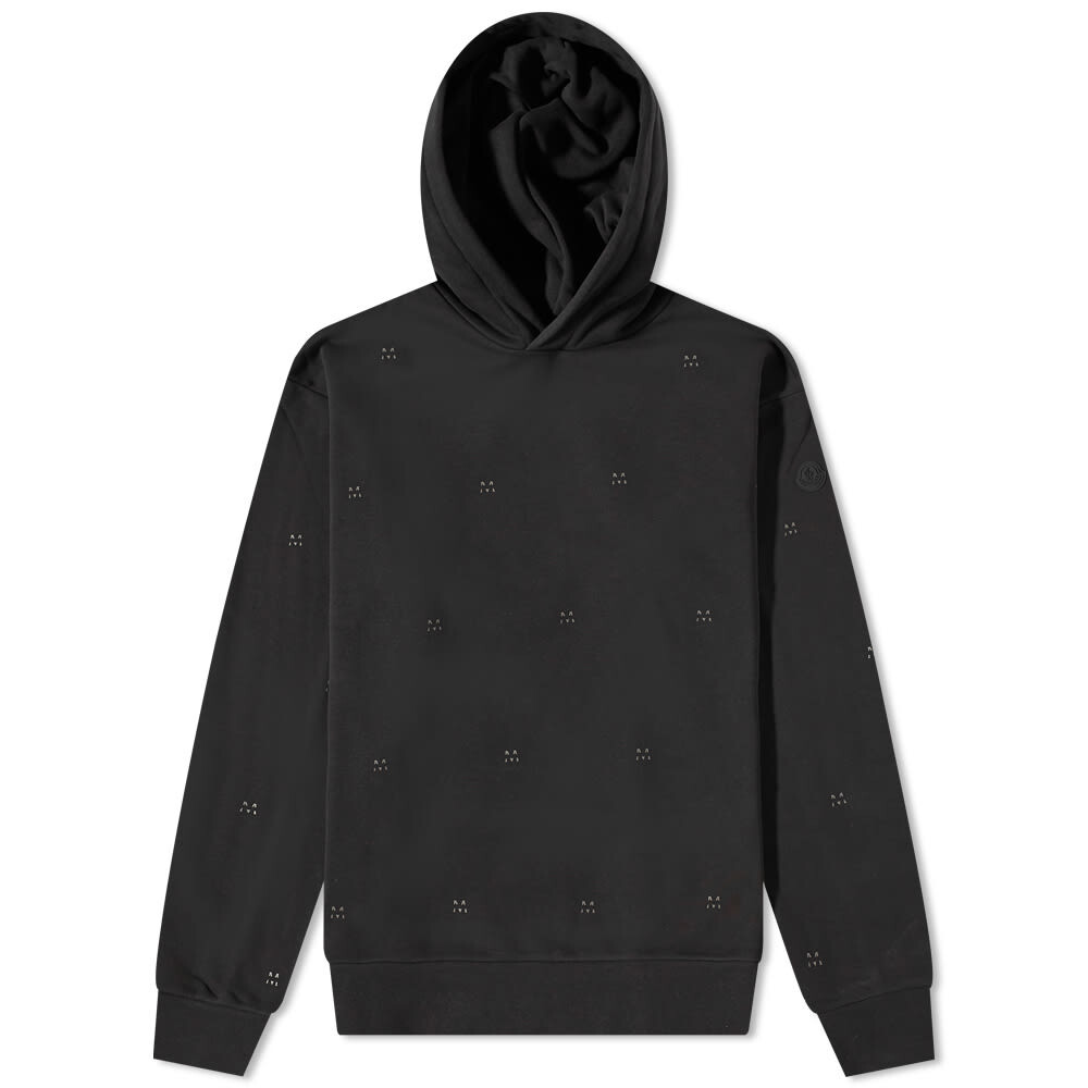 

Толстовка Moncler Monogrammed Popover Hoody, Черный