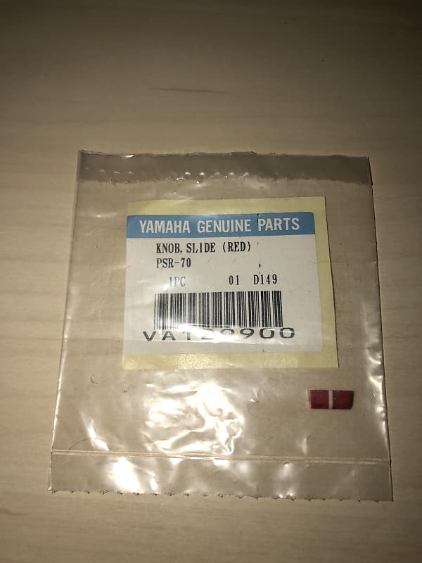 цена Редкий винтажный слайдер ручки клавиатуры Yamaha PSR-70 (красный)