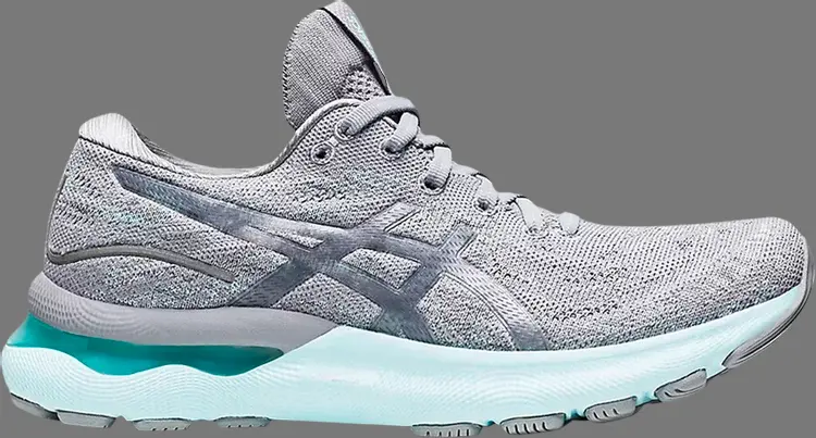 

Кроссовки wmns gel nimbus 24 mk 'sheet rock' Asics, серебряный, Серый