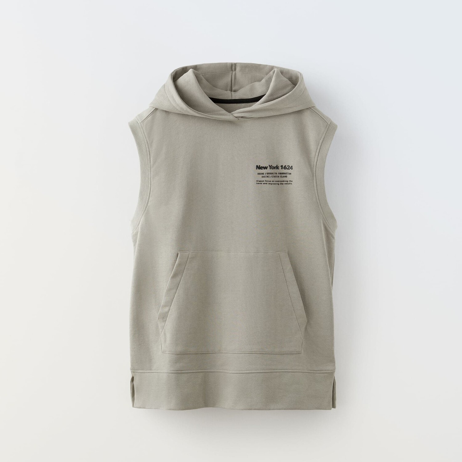 

Толстовка ZARA Plush, серо-коричневый