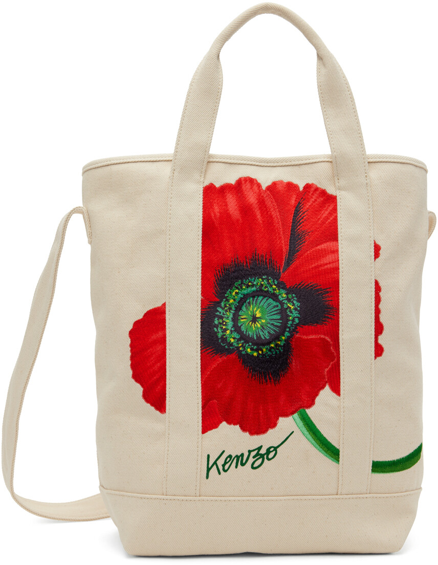 

Сумка-тоут Off-White с вышивкой Kenzo