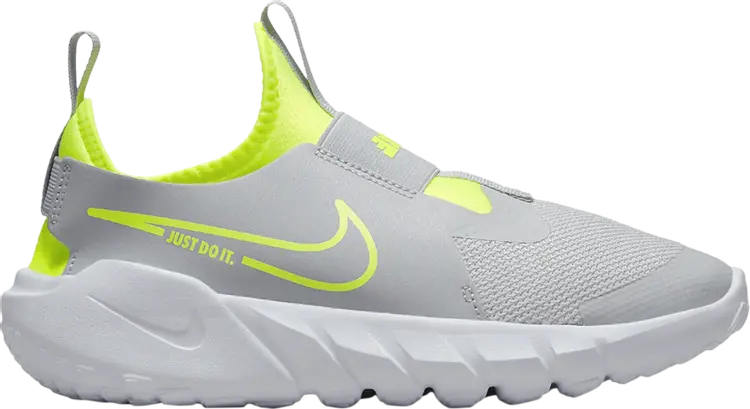 

Кроссовки Nike Flex Runner 2 GS 'Grey Fog Volt', серый