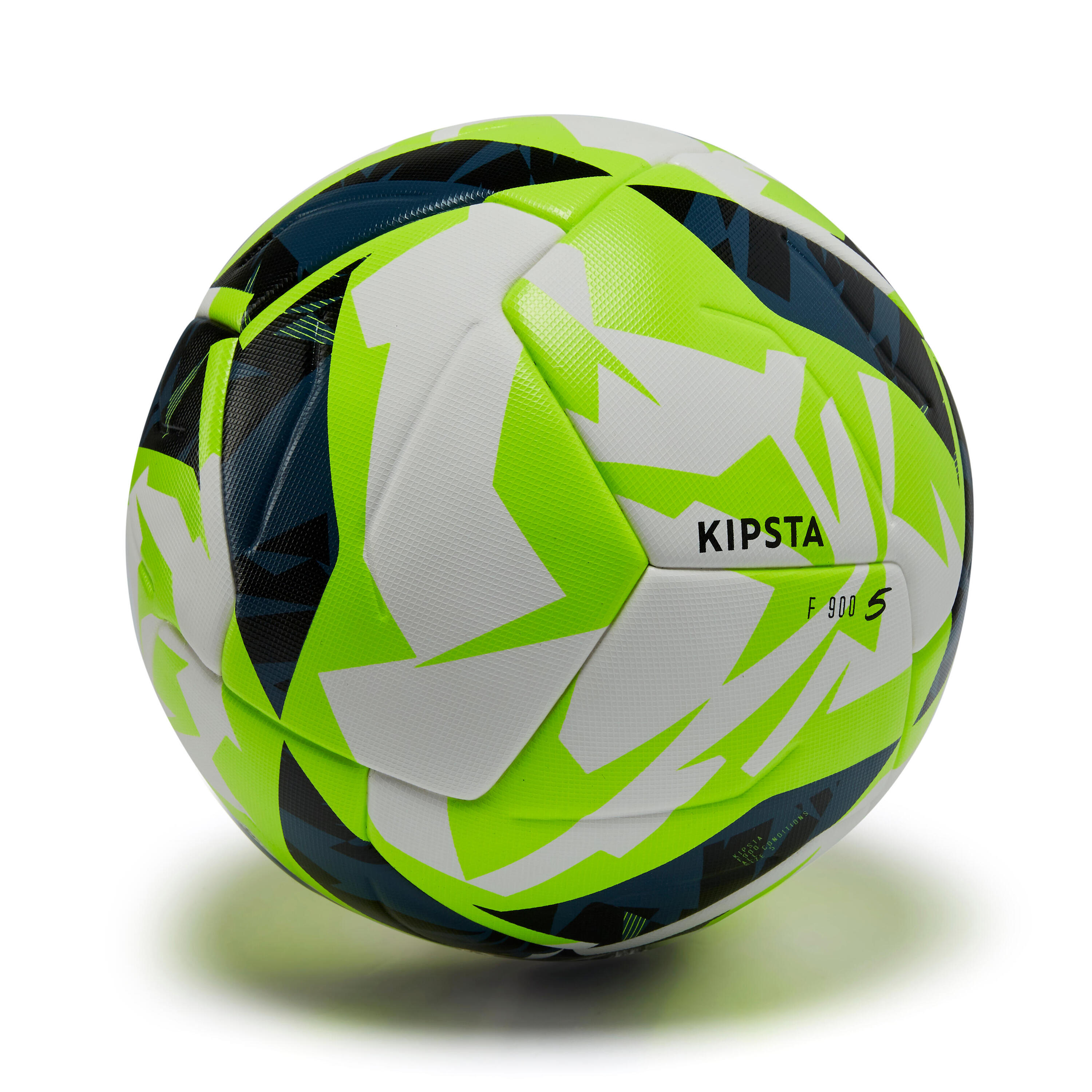 цена Football F900 FIFA Quality Pro термоклееный размер 5 белый/желтый KIPSTA, белый