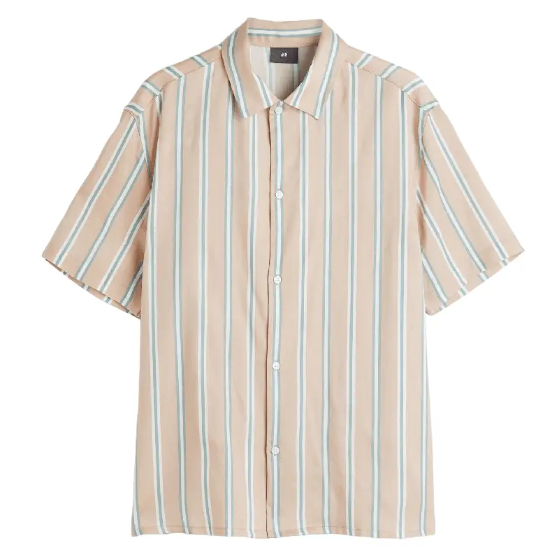 

Рубашка H&M Regular Fit, бежевый