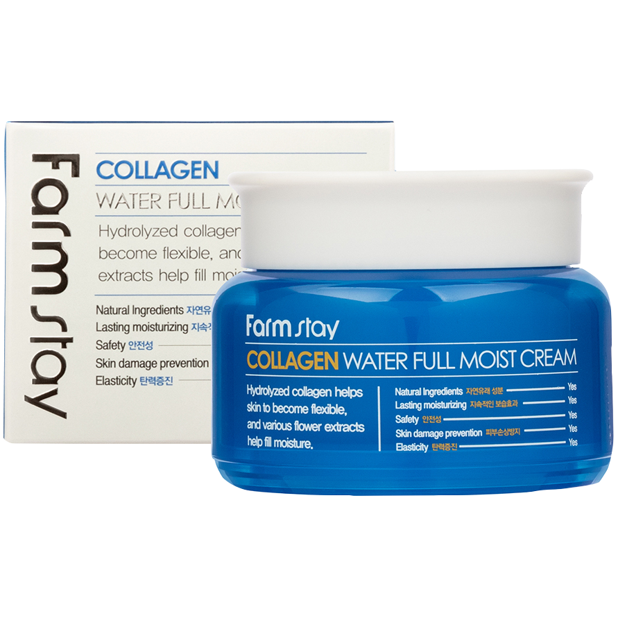 Farm stay collagen water. Farmstay крем для лица "коллаген", Collagen Water Full moist Cream, 100мл. Farmstay Collagen Water Cream увлажняющий крем 100. Farmstay крем для лица увлажняющий с коллагеном - Collagen Water Full moist Cream, 100г. 8802221001338 Крем для лица коллаген Water Full moist Cream Farmstay.