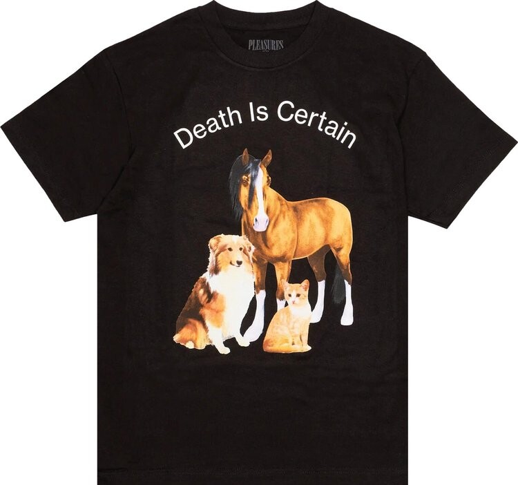 

Футболка Pleasures Death T-Shirt 'Black', черный