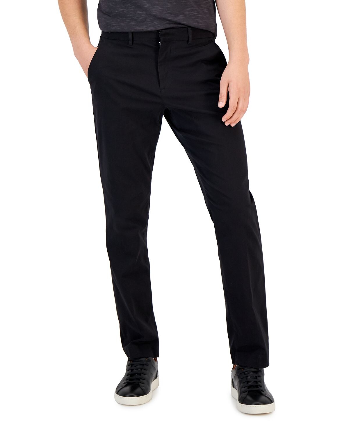

Мужские классические брюки узкого кроя perry ellis essentials Perry Ellis Portfolio, мульти, Черный