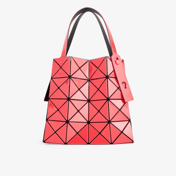 

Сумка-Тоут из ПВХ с геометрическим узором Carat Bao Bao Issey Miyake, красный