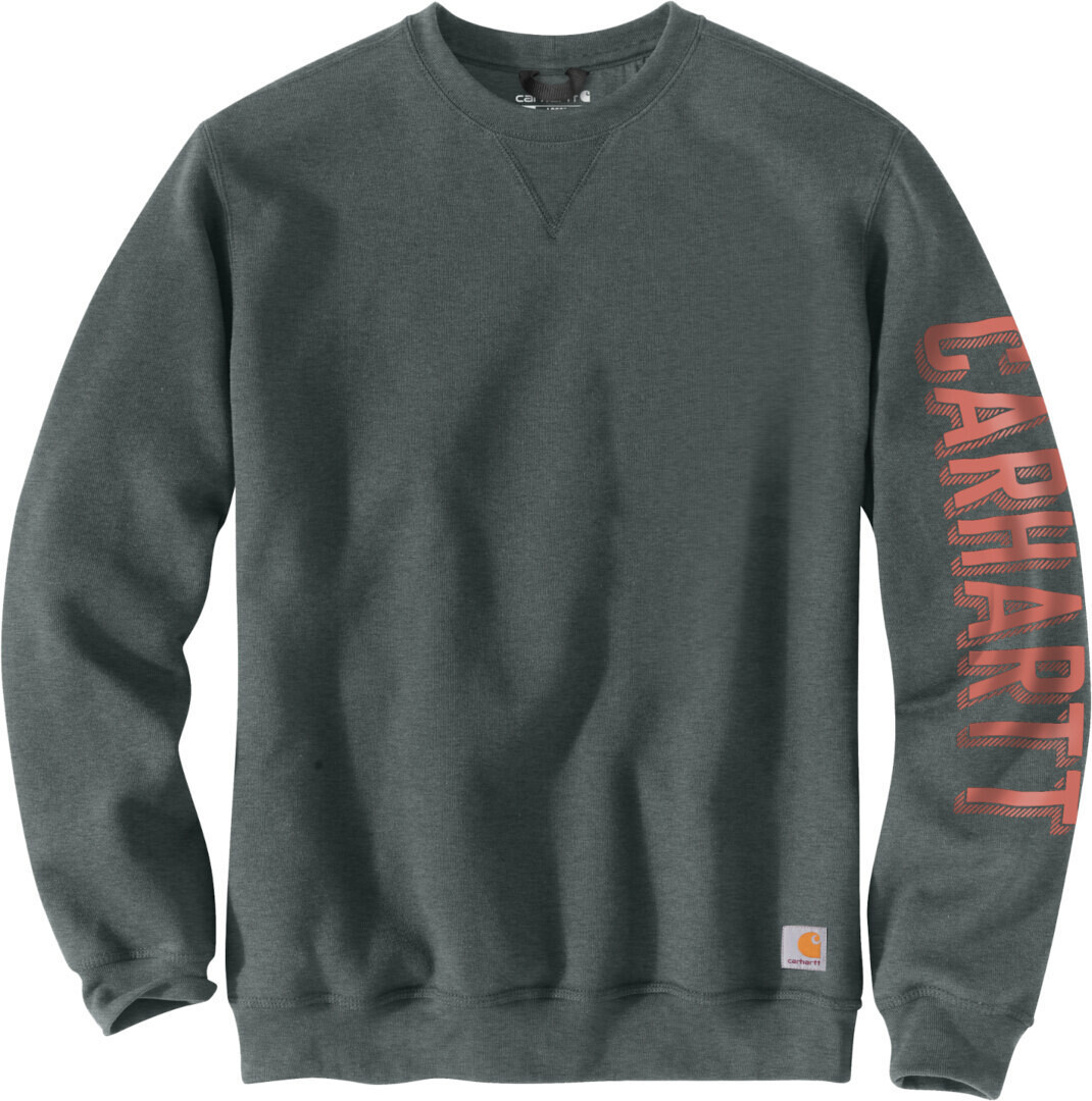 

Свитшот Carhartt Crewneck Graphic, оливково-зеленый