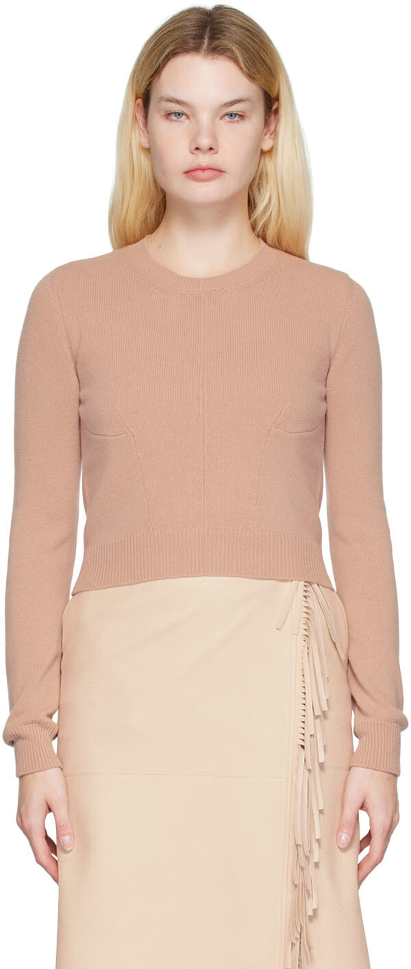 

Розовый корсетный свитер Stella McCartney