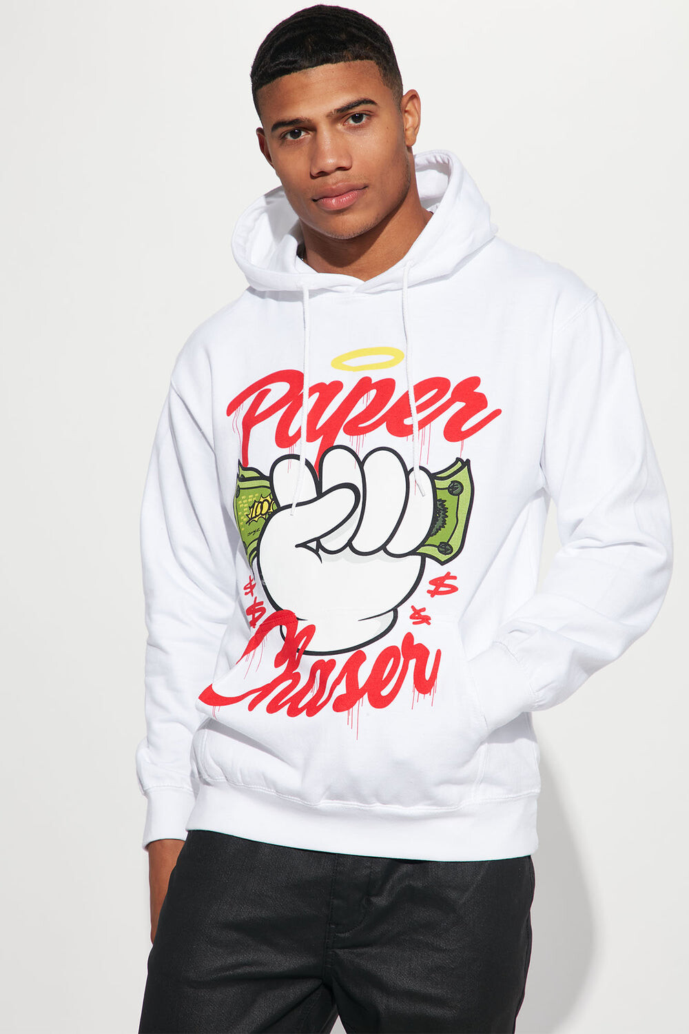 

Худи Fashion Nova 22024549, белый