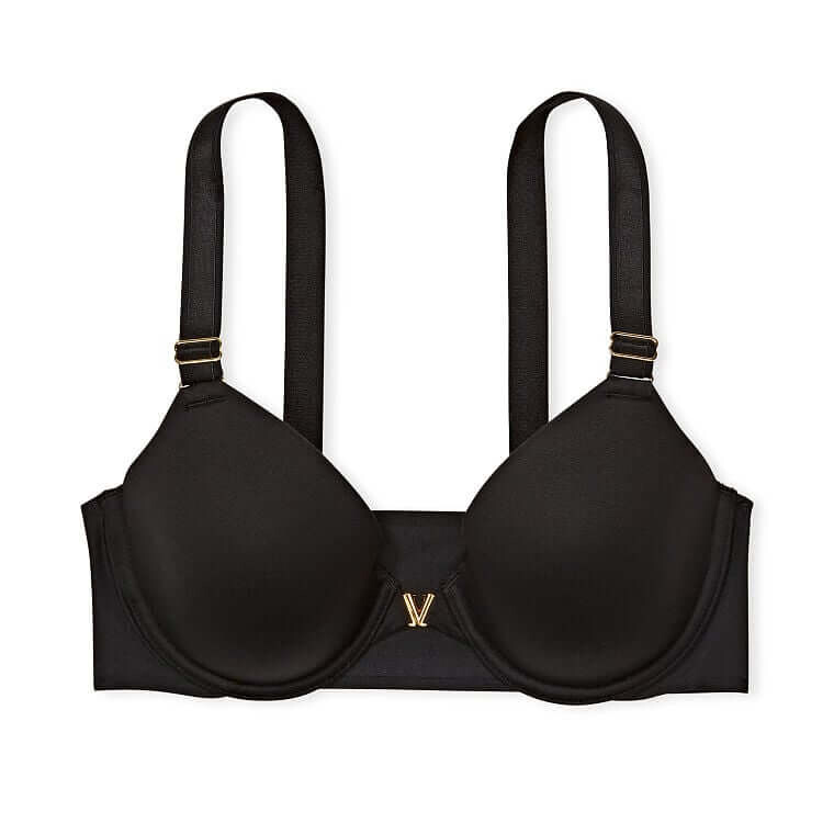 

Бюстгальтер Victoria's Secret Love Cloud Lightly Lined Front-Close Full Coverage, черный