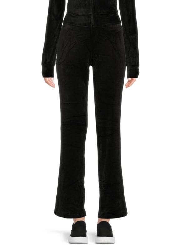 

Штаны Juicy Couture велюровые спортивные, темно-красный