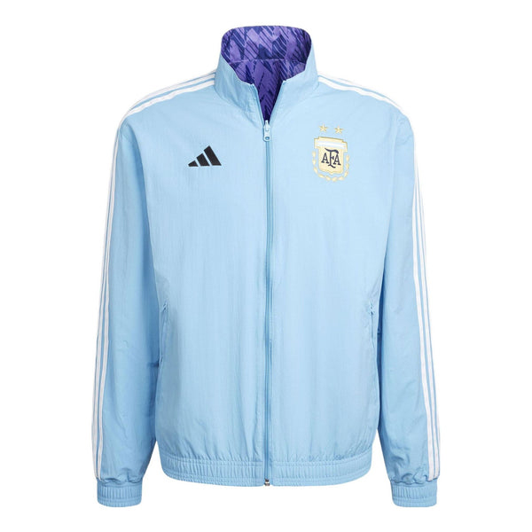 Куртка Adidas Argentina Anthem Sports Soccer Running Top Light Blue, Синий