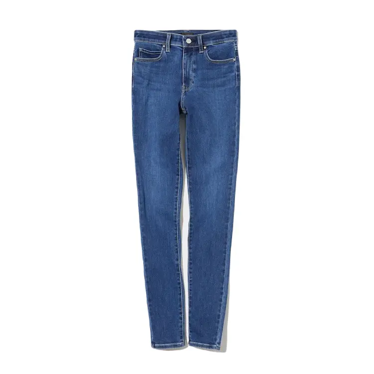 

Джинсы Uniqlo Ultra Stretch High Rise Skinny Fit, синий