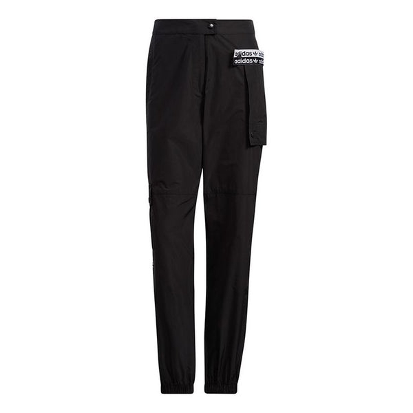 Спортивные штаны Adidas originals Cargo Pants Multiple Pockets Woven Sports Pants/Trousers/Joggers Black, Черный
