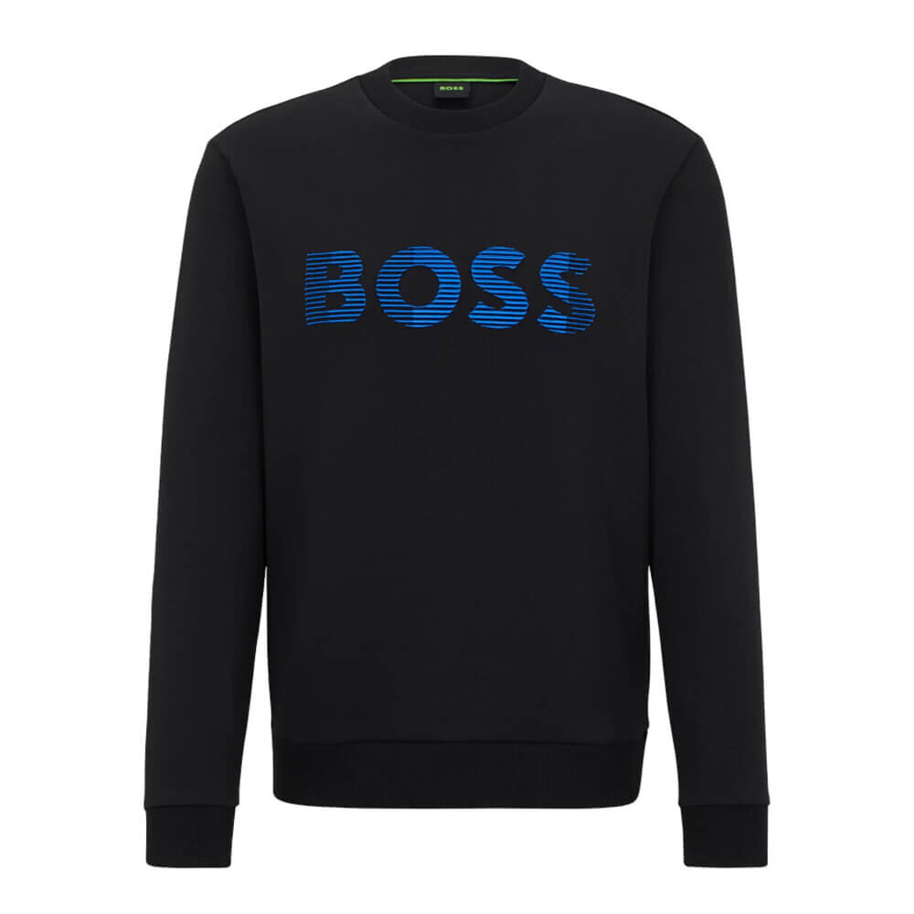 

Свитшот Boss Cotton-Blend, черный