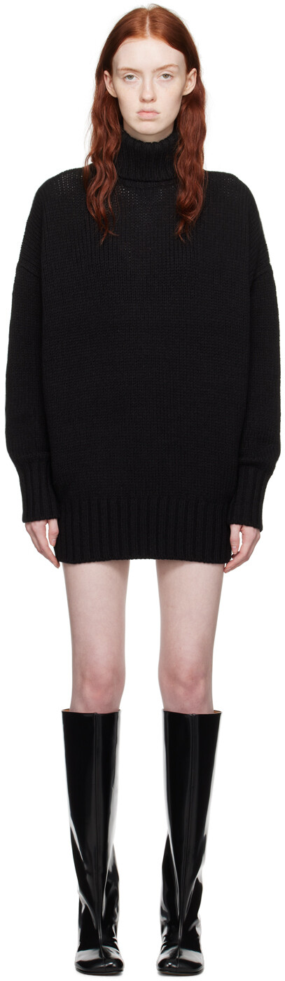 

Черное мини-платье Premier Sportmax