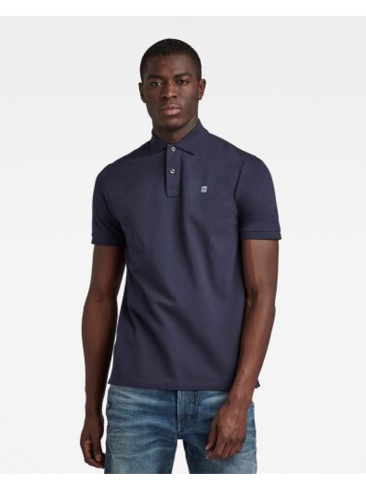 

Поло G-Star Raw Polo, синий